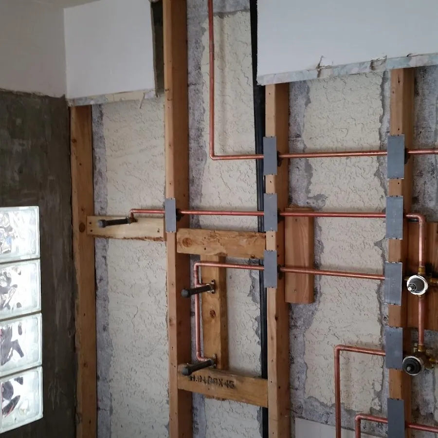 Copper pipe installation for Repiping in Brookfield